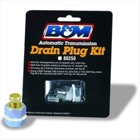 B&M 80250 Transmission Pan Drain Plug Kit B&320903